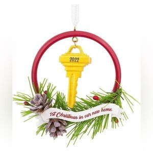 Hallmark‎ 1st Christmas in NEW HOME KEY 2022 Dated Christmas Tree Ornament Decor